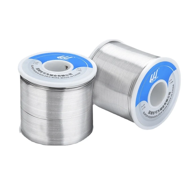 OEM Factory Hot Sale Tin 60% Lead 40% Leaded Solder Wire 500g quick melt Spool Solder Wire Tin Solder Wire