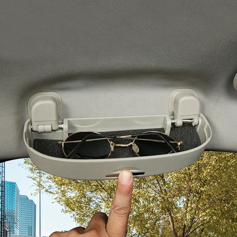 Auto Interior Accessories Car Glasses Case Sun Glasses Holder Sunglasses Box for Toyota