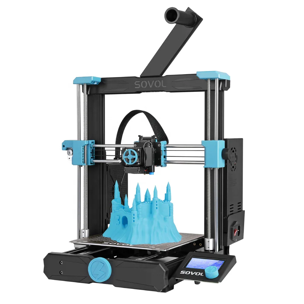 SOVOL быстрая установка 3D принтер SV06 с низким бюджетом и высокой стабильностью печатная машина небольшого размера