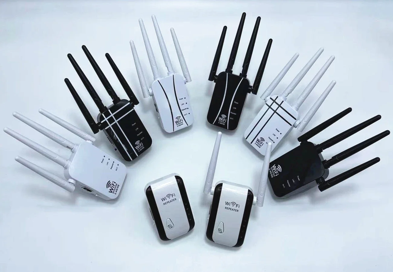 
WPS 2.4G 5G Wifi Access Point 300-1200Mbps Router Booster 4G Signal Repeater Extender Amplifier Wireless WiFi Repeater 