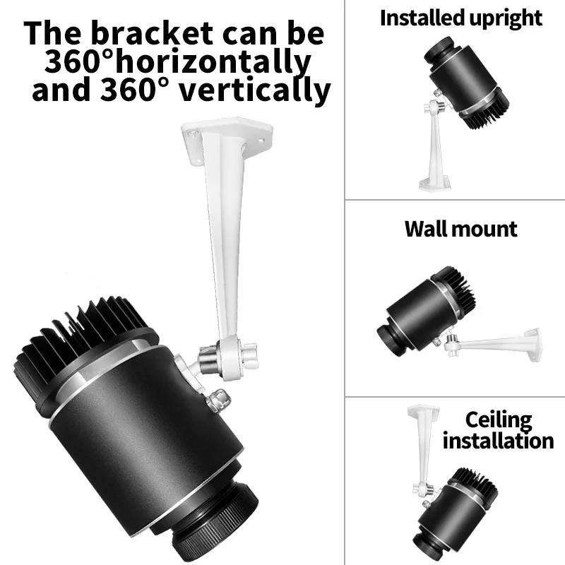 Custom Hd Led Advertising Lights Projector Pdd 20W Indoor Static Led Advertising Gobo Light Projector