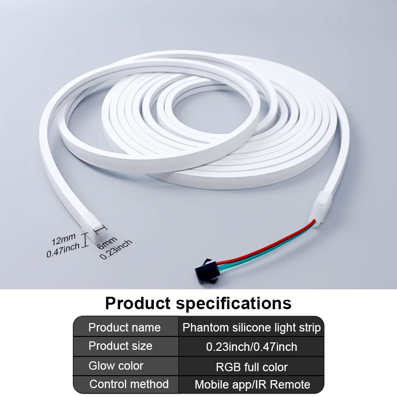 Wholesale Smart COB LED Strip Lights IP65 DC5-24V LED RGB Flexible Neon Strip Light DIY Bar APP Control Music Living Room Decor