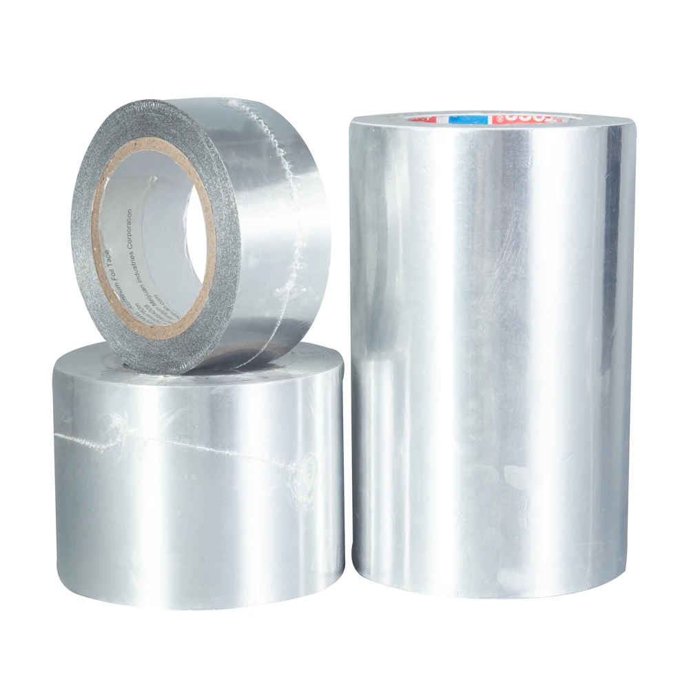 T-F2604SP Solvent-based acrylic adhesive aluminum thermal reflective foil insulation tape