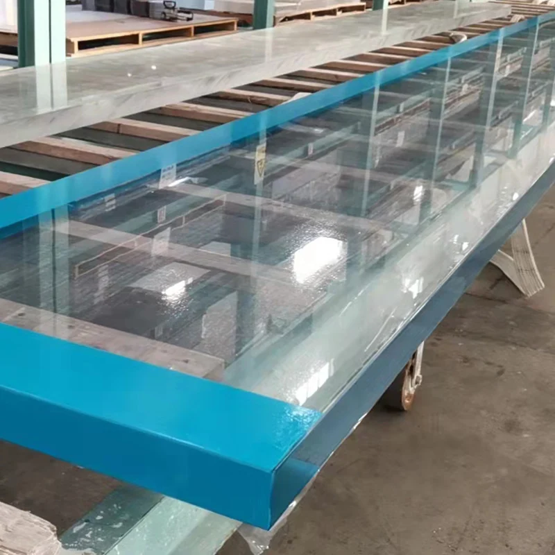 China Supplier Transparent Lucite 200 mm Acrylic Panel for Suspended Swimming Pool Wall/Bottom