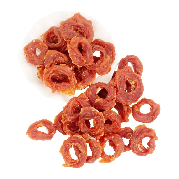 Freeze-dried Duck Snacks Pet Food Dried Duck Ring Meat Treats Freeze-dried Duck Food