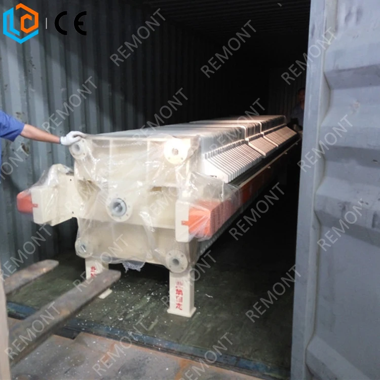 High Quality integrated automatic Filter Press Machine with Automatic Cloth Washing System