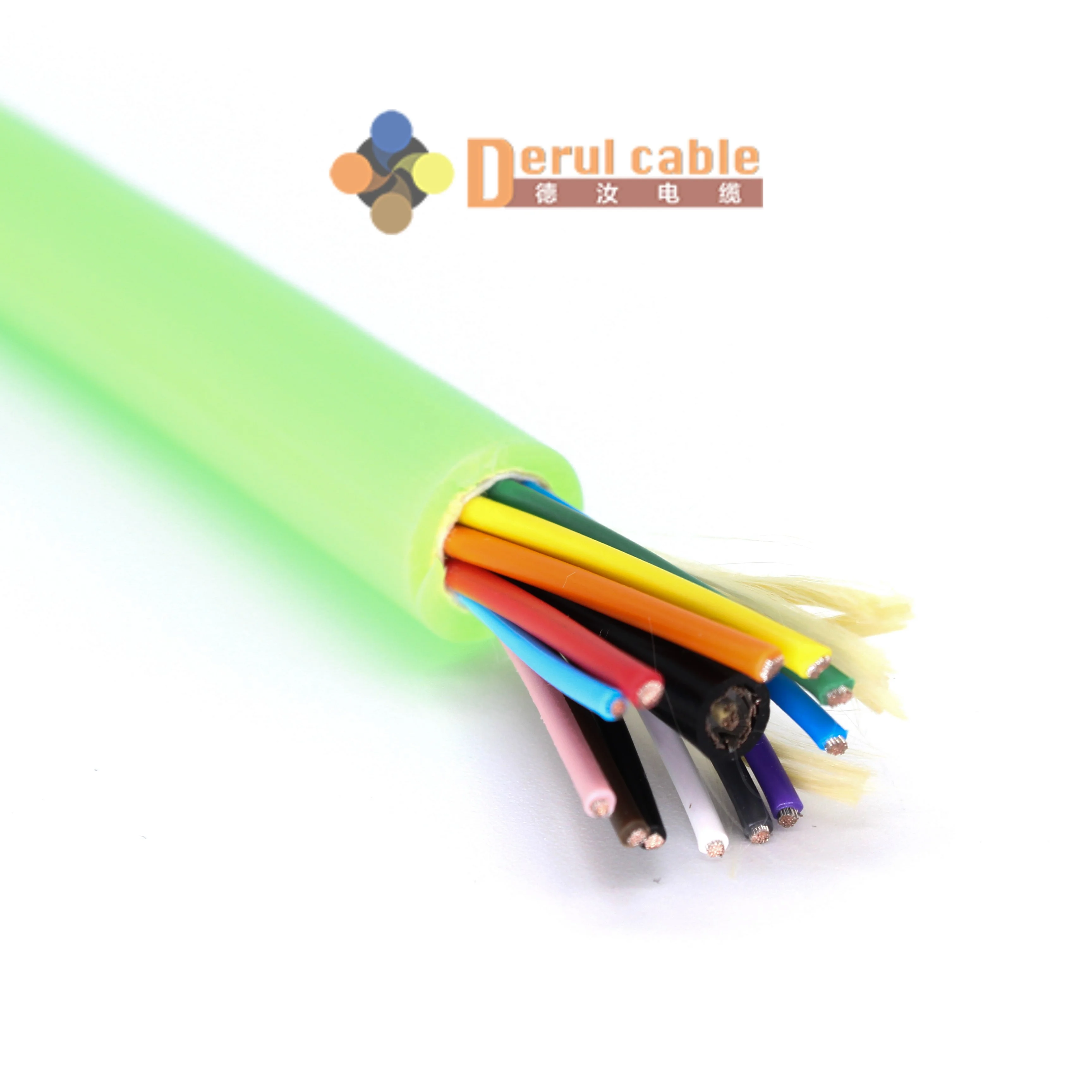 Multi core flexible cable for CNC machine tools