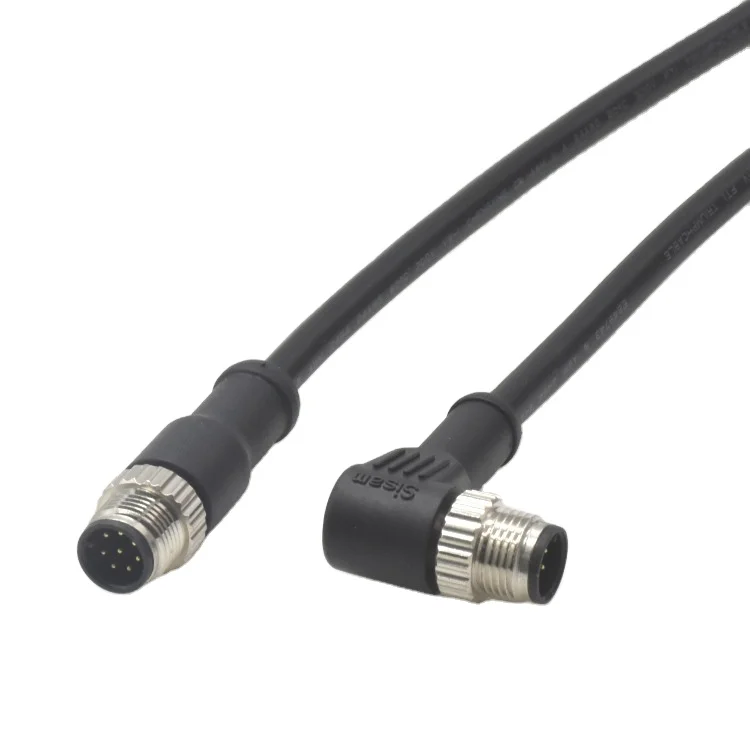 Industrial Automation Wire Harness M12 4-Core 8-Core 12-Core 17P Full Series Injection Molding Connector Aviation Plug