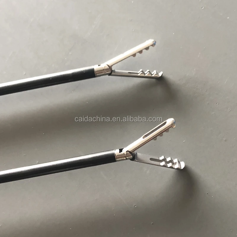 laparoscopia forceps with coarse teeth laparoscopic babcock grasper YQ807.24B