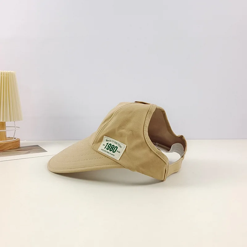 Wholesale ponytail baseball cap female summer Korean version of ins running sunblock hat curved eaves empty cap