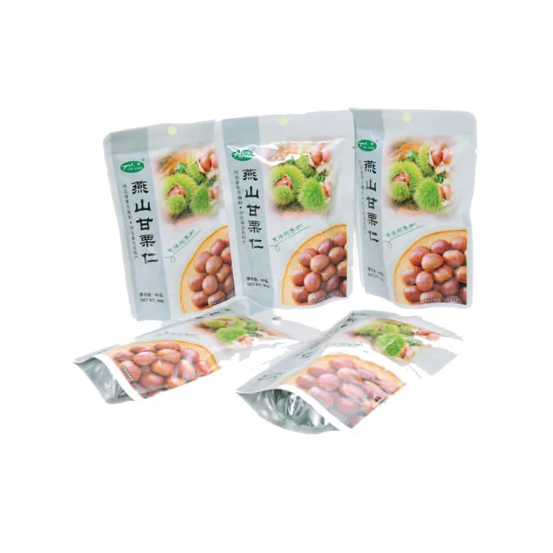 Healthy Roasted Shelled Dried Organic Chestnuts for Leisure Time