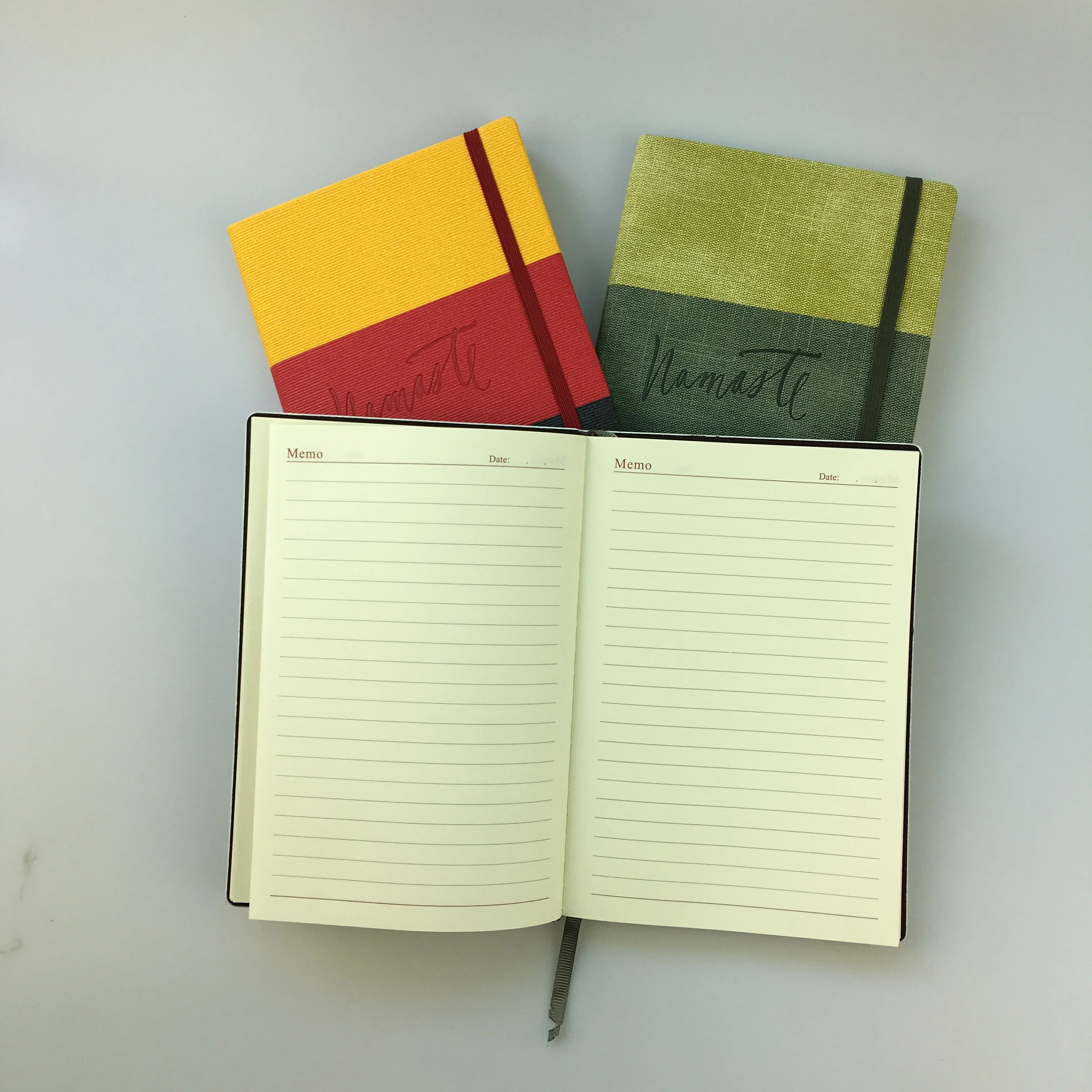 Custom Logo A5 Notebook PU Leather Gratitude Custom Travel Journal