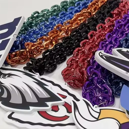 Custom Baseball Team 3D Foam Pendant Necklace Souvenir for Fans