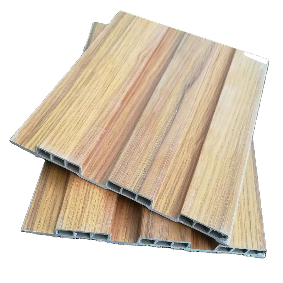 Wood Color design Acoustic WPC Ceiling Tile