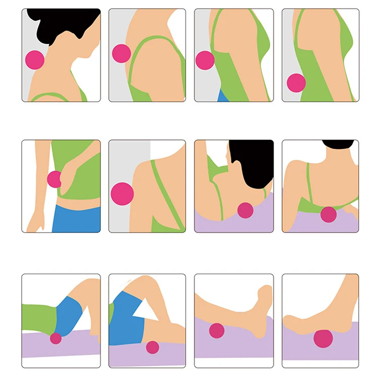 2021 Новое поступление перезаряжаемый ролик для йоги Вибрационный мини-массажный