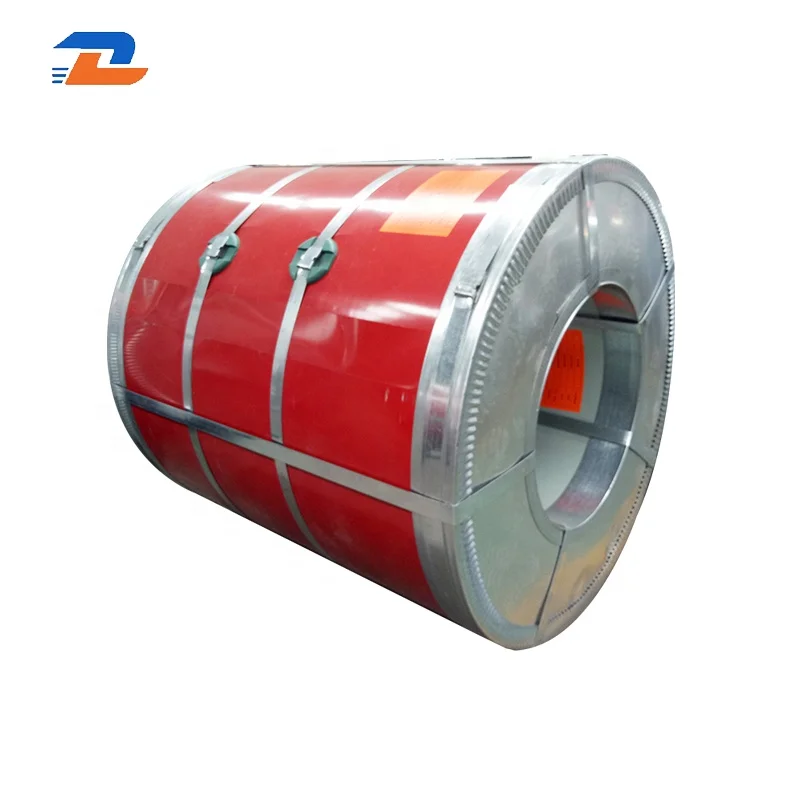 DX52D+Z ppgl color coated steel coil ppgi making machine prepainted ral 8017 color coil
