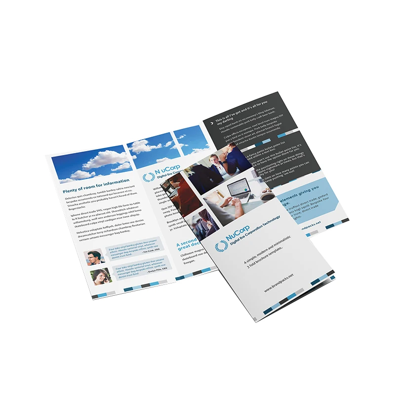 Full color brochure magazine catalogue cheap booklet printing