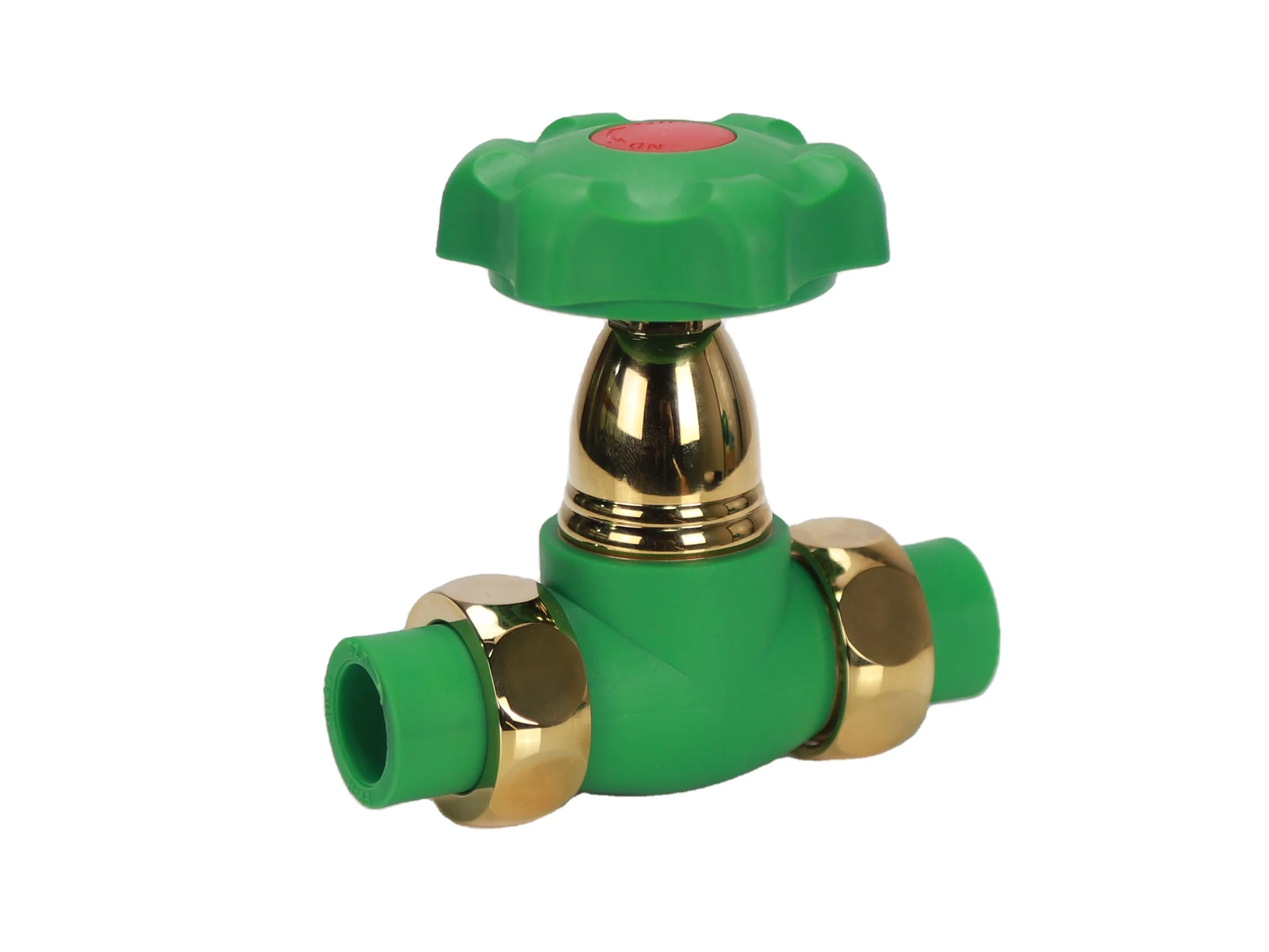 LK-306 High Quality Factory Wholesale German standard New Design PN25 Stop Valve Gate Valve For PPR Pipe