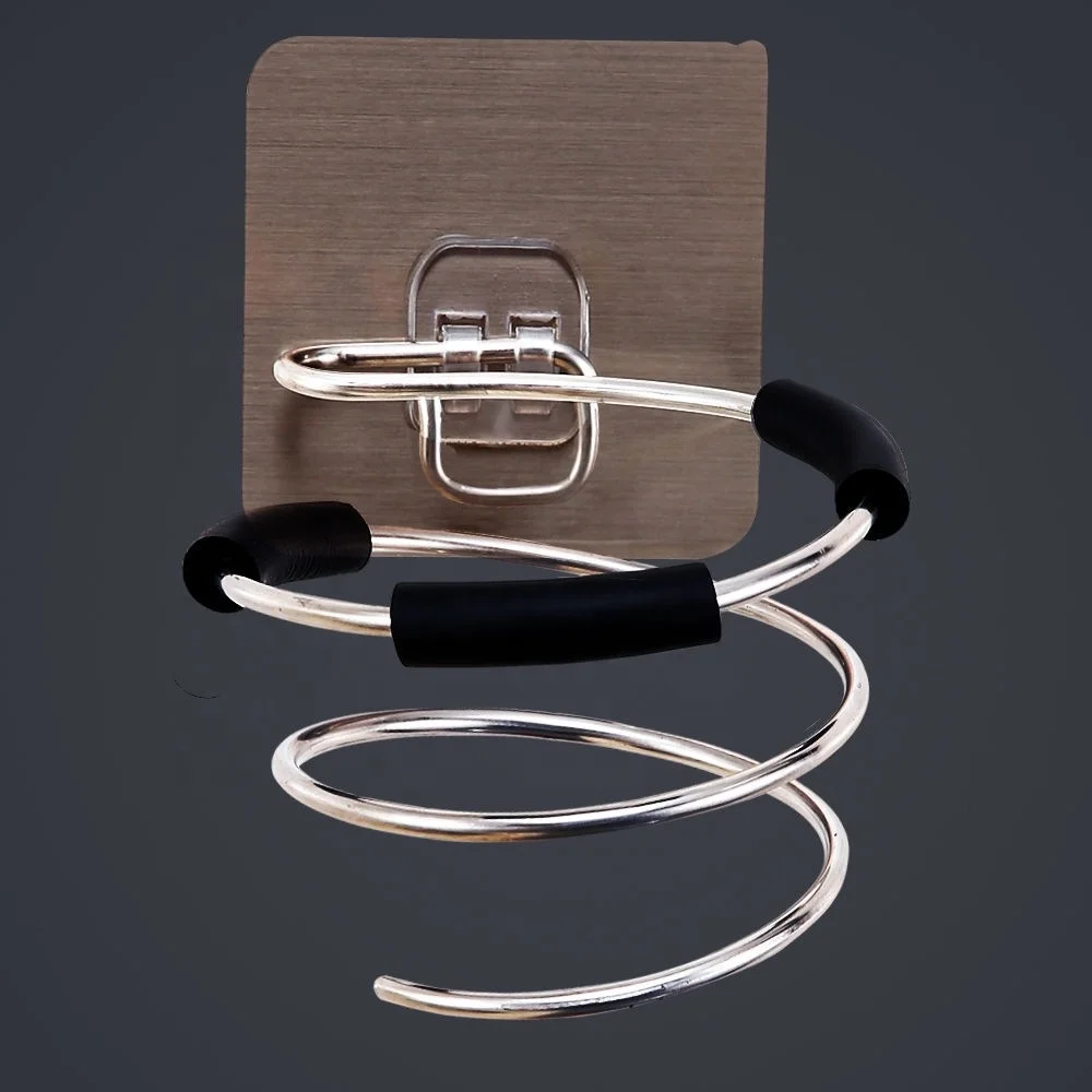 New Arrival Hair Care Tools Holder Wall Mount Bathroom Hair Dryer Holder for Barber Shop