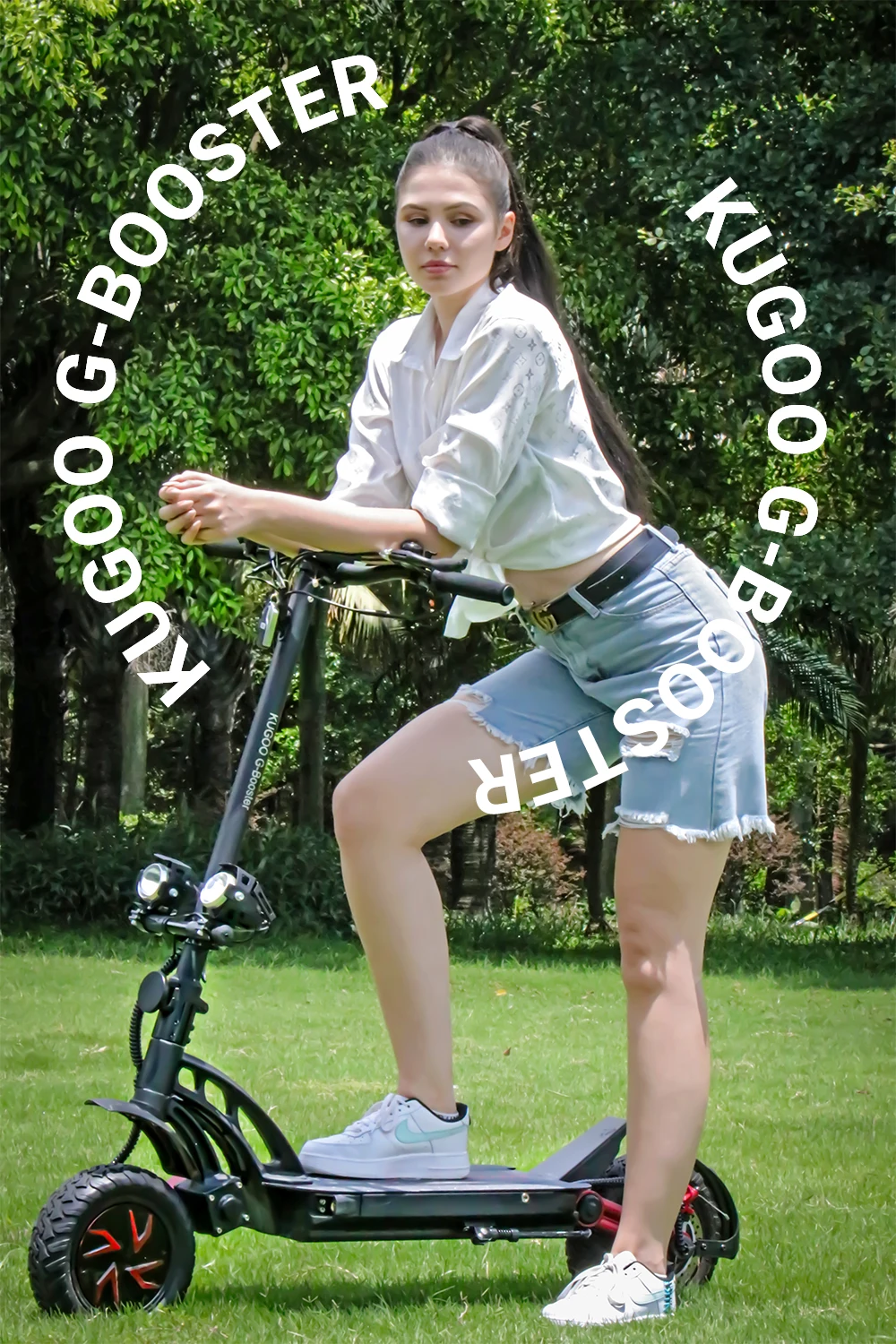 EU Warehouse Stock dual motor free Drop shipping KUGOO G BOOSTER 800W*2 48V 23Ah Electric Scooter adults