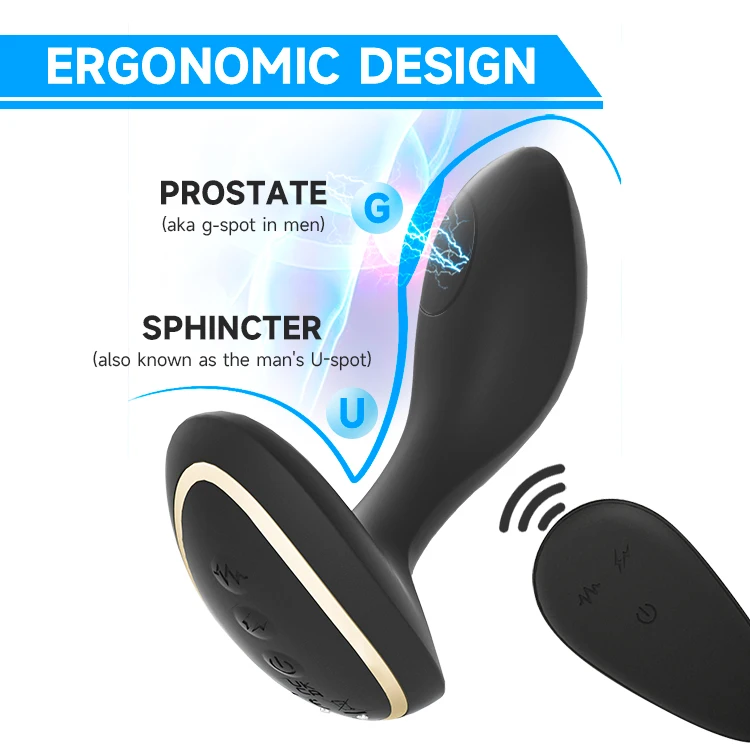 Good Quality Butt Plug Silicone Personal Massager Male Female Vibrator Anal Plug for Couples Male Female