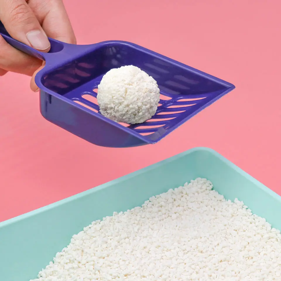 Natural Material Cat friendly Clay Clumping Quickly Absorption Easy Clean Up 2kg Versapet Corn Starch Cassava