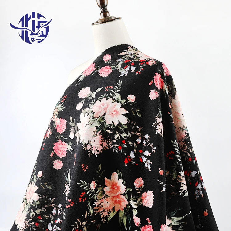 China Organic print Fabrics Wholesale Linen Cotton Fabric for shirt