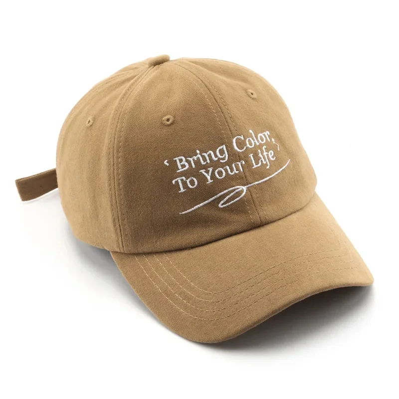 High quality classic 6 panel cotton custom embroidered logo dad cap mens baseball cap