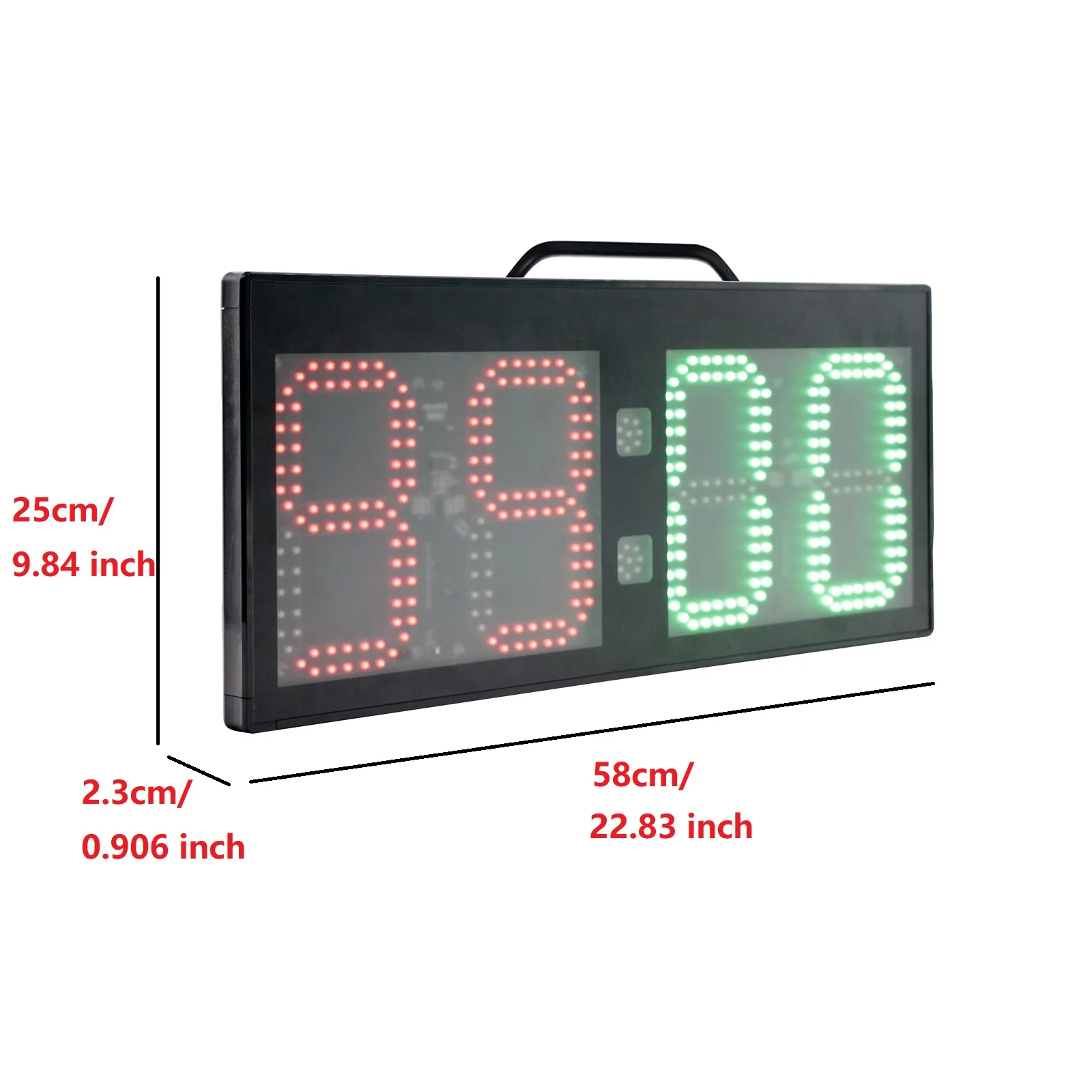 Professional Australian Rules Football Substitution Board Single Sided Display LED Electronic Digital Soccer Player Change Board