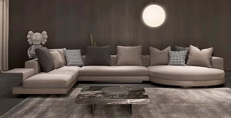 home use soft modern luxury corner sofa set furniture couch living room sectional sofa