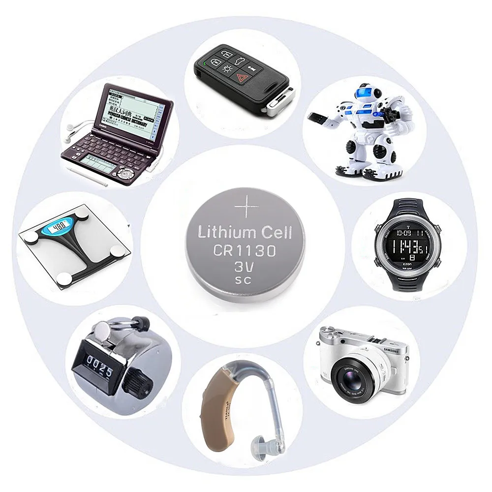 Shenzhen China factory price CR 2030 3v button Non-rechargeable watch battery