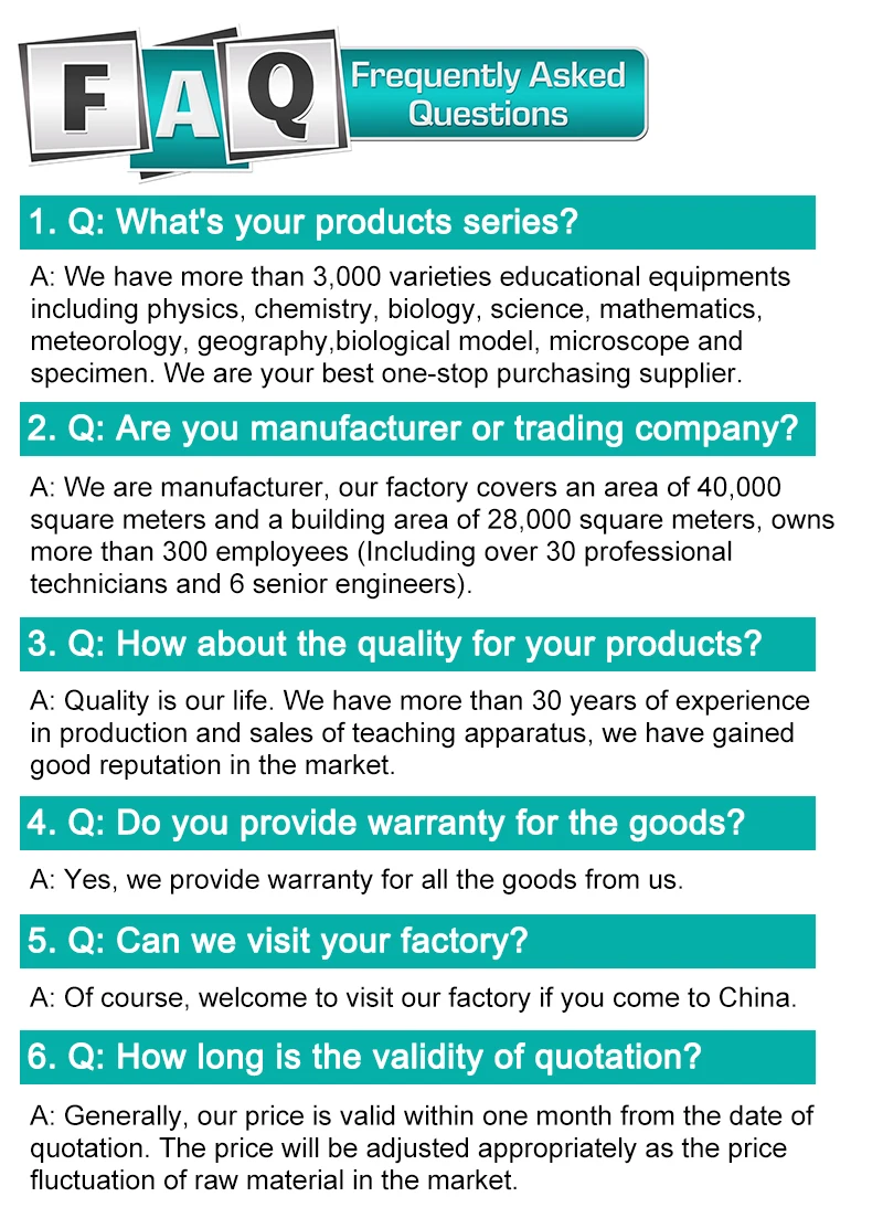 6 FAQ