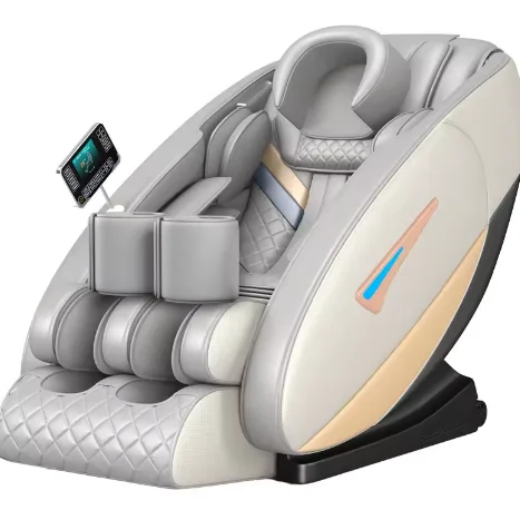 More Design Simple Style Furniture Body Care 4D Gravity Electric Zero Gravity Relaxing  Body Foot Spa Recliner Massage Chair