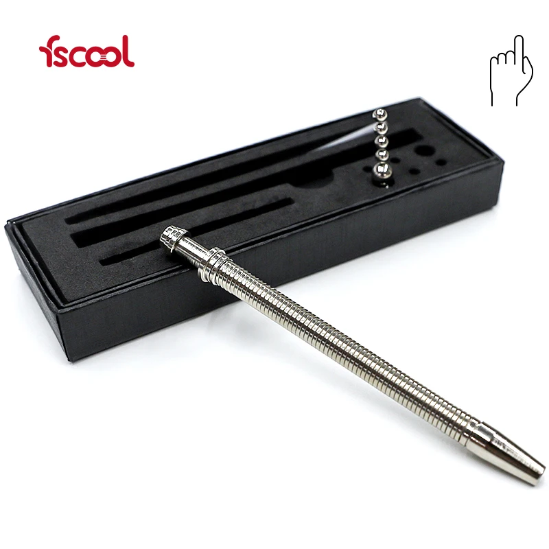 Fscool 2022 New Selling Pen Metal Spinner Stress Pen Magnetic Metal Pen In Stock