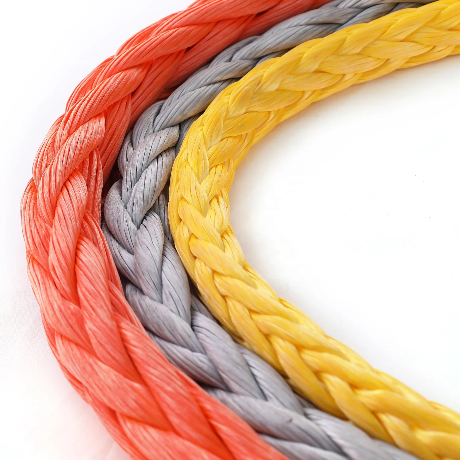 Высокопрочный UHMWPE веревка 12 нитей синтетическая плетеная SK75 HMPE для спортивного оборудования