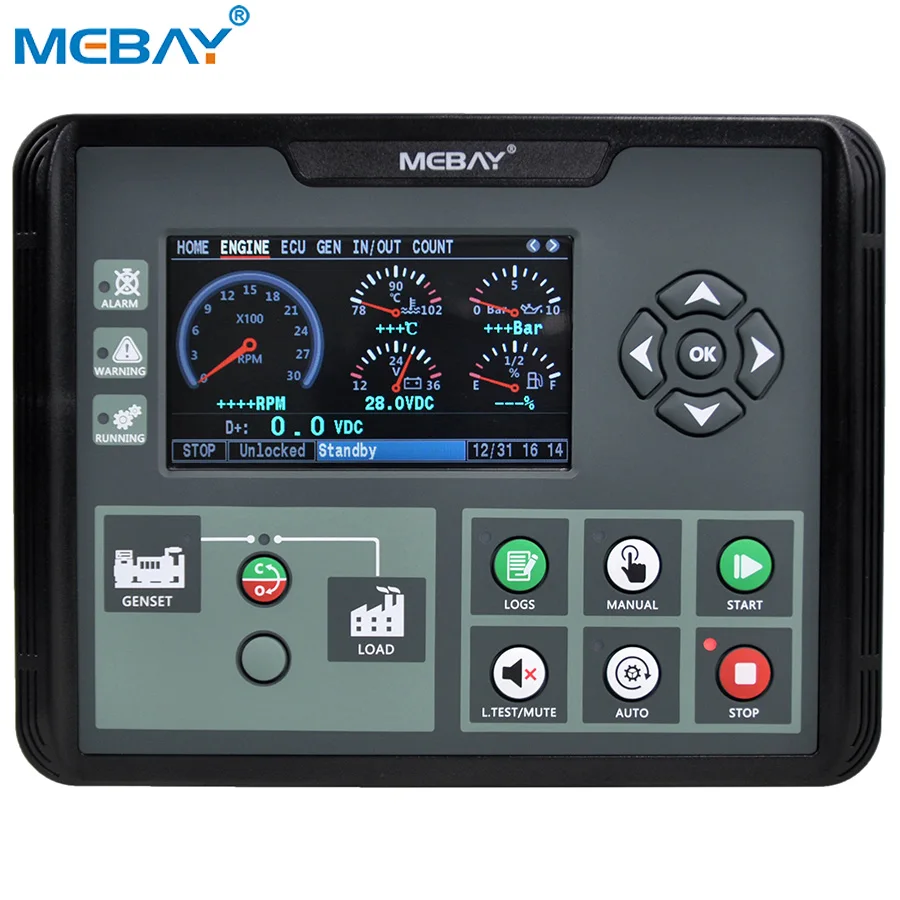  Контроллер генератора Mebay DC70DR MK2 того же размера с