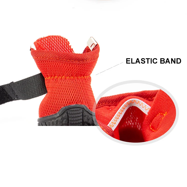 
( PSH001 ) Pet apparel dog waterproof shoe anti slip protect paw dog shoes 