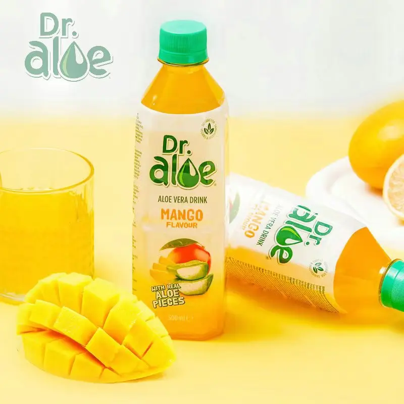 500ml/1.5L/2L  Aloe Vera  Beverage Low Carb Healthy Juice Aloe Vera Drink with Pulp