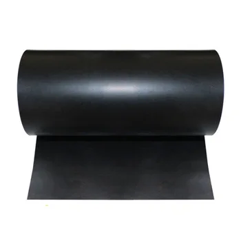 Резиновый прорезиненный коврик 3 мм черный Epdm