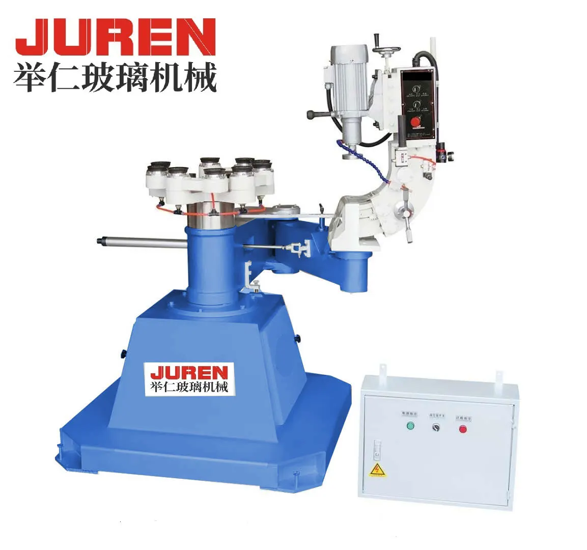 Glass Polisher Different Edges/Semi-Automatic Glass Edging Machine/Glass Polishing by Hand