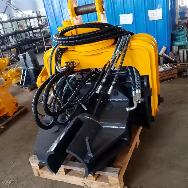 Ground screw machine pile driver excavator photovoltaic pile driver