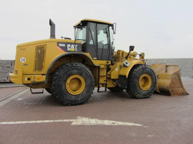 Недорогой фронтальный погрузчик Caterpillar 966h, б/у погрузчик cat 966H, низкая цена, Шанхай, Китай