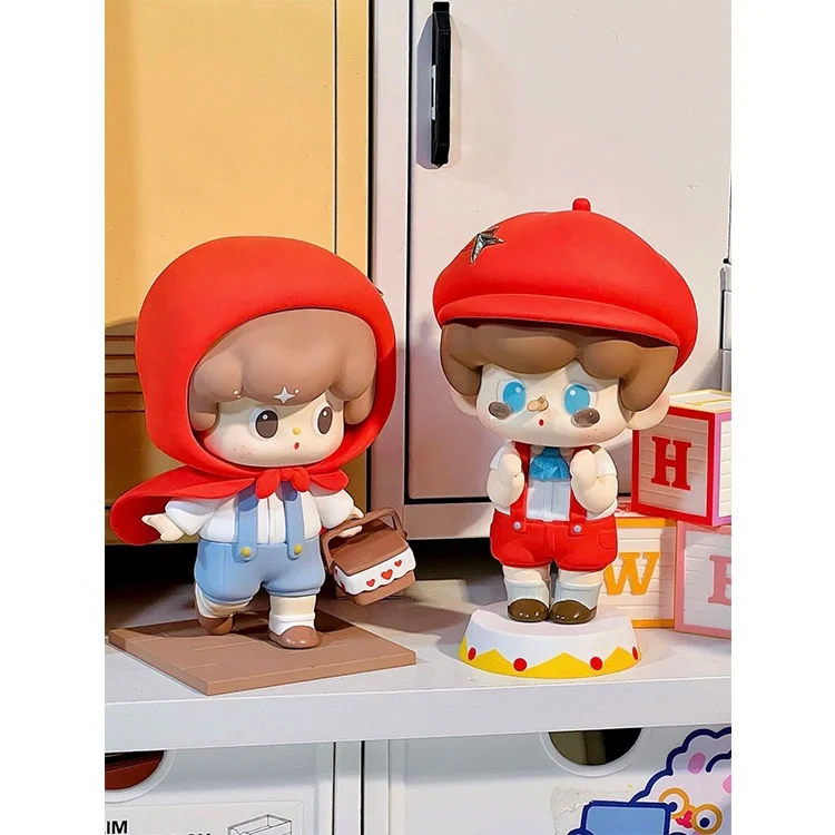 Hot product cute Mold Plastic Art Figure BUNBY toys mystery box A fairy tale adventure series blind box packaging