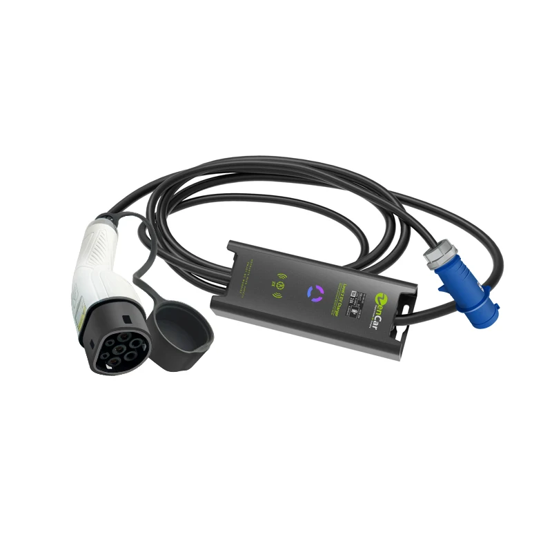 
 7kw 32A TUV IEC 62196 Тип 2 EV портативное зарядное устройство Evse зарядное устройство с таймером  