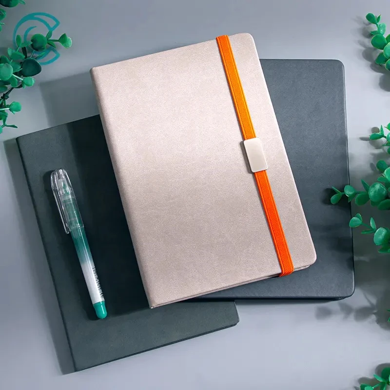 Mul-color A5  Pu Leather Journal Notebook Daily Business Office Work Notepad Simple College Office Diary School Supplies