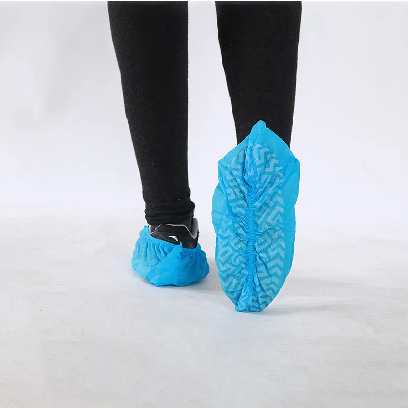 
CPE/PE shoe cover made by machine 