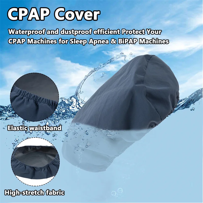 CPAP Sleep Apnea Machine Dust Protect Cover Water Proof CPAP Cleaning Supplies Covers Universal CPAP Dust Cover Protective Bag