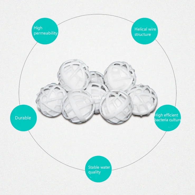 Hot sale  Magic Bio Balls Nitration Ball Aquarium Fish Tank Filter Media Filter Sponge Reusable BioBalls Bio Balls