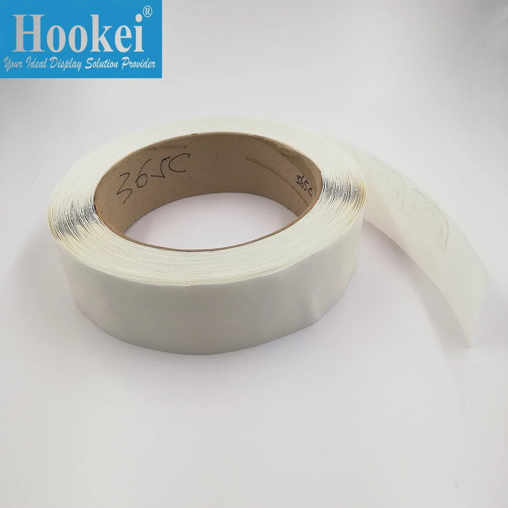 custom display euro hole adhesive plastic hang tabs
