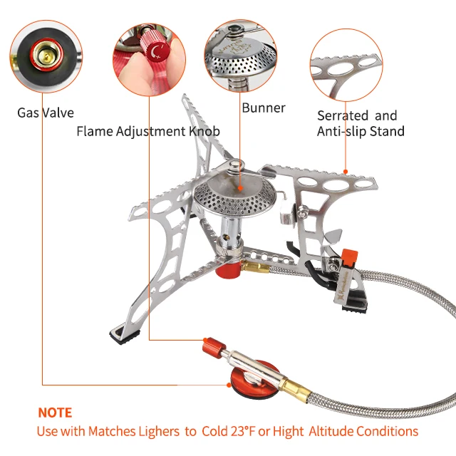 Bulin S05-a New Trend Product Foldable Camp Stove Simple Operation Mini Portable Camping Gas Stove